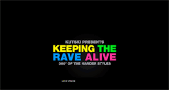 Desktop Screenshot of keepingtheravealive.com